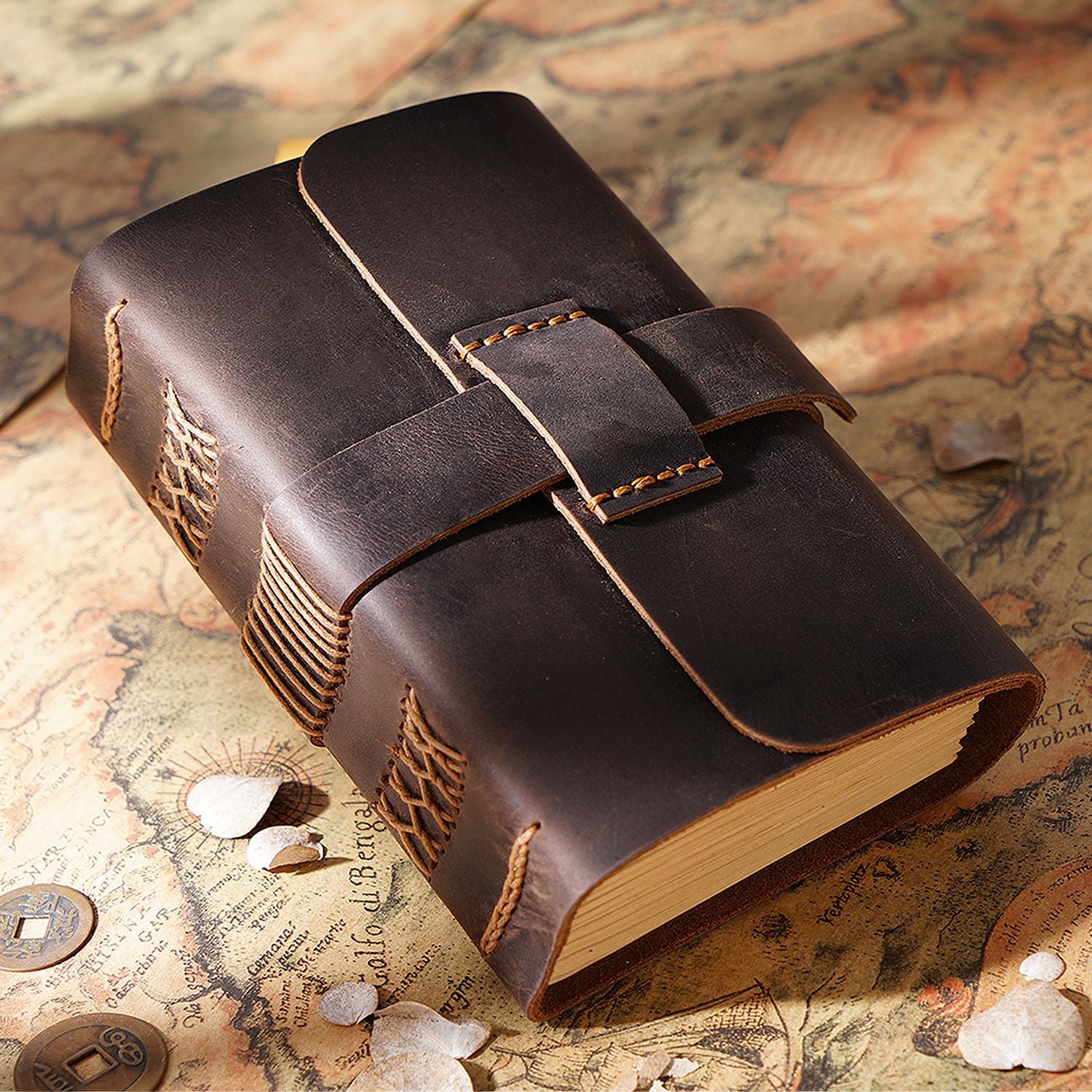 Wholesale Cowhide Thick Vintage Notebook